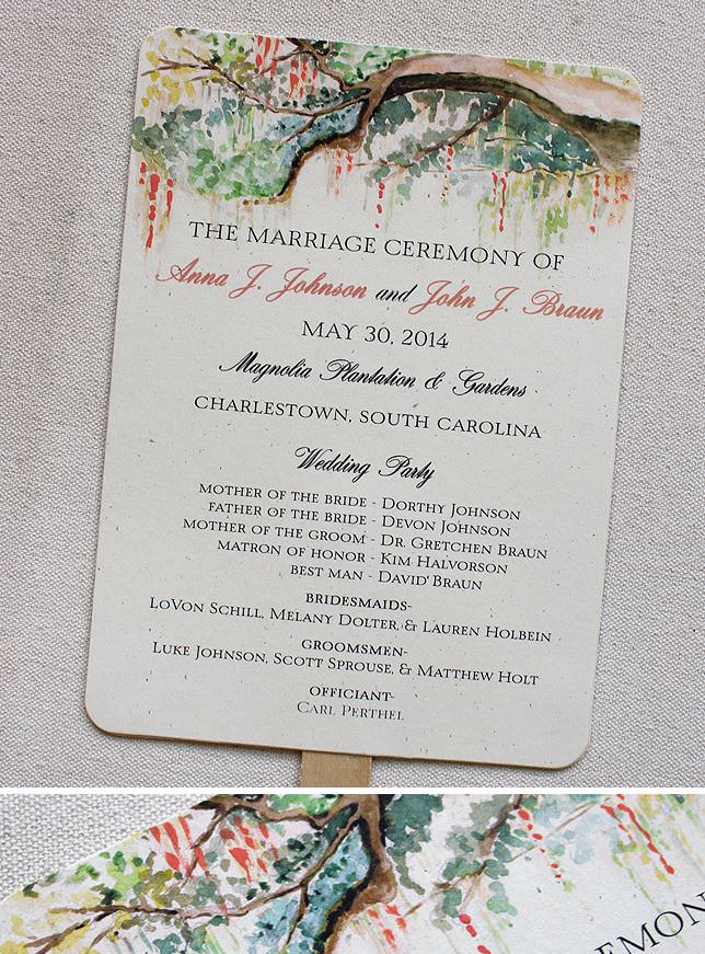Watercolor Tree Wedding Stationery