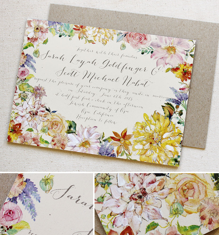 succulent-and-flower-wedding-invitations