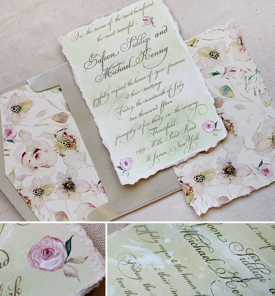 watercolor-flower-pattern-wedding-invitation