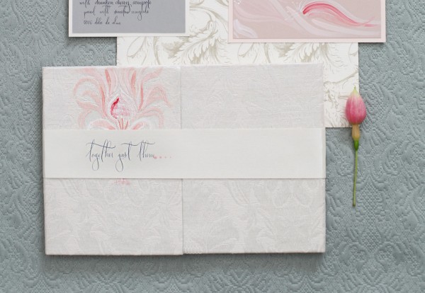 gray-pink-peony-hand-painted-wedding-invitation