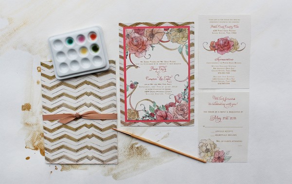 sketchy-coral-sage-gold-rose-wedding-invitation