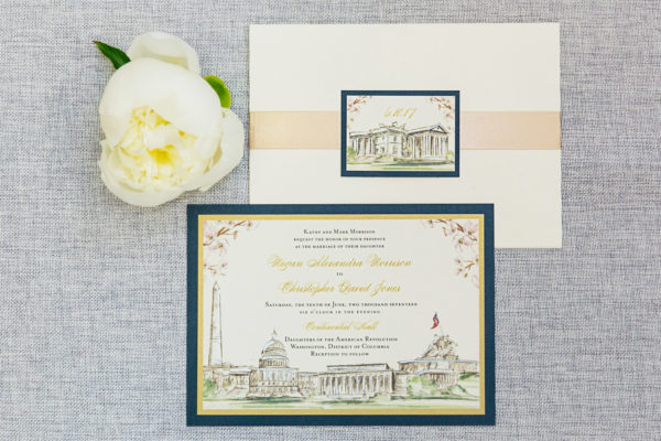 Washington DC Wedding Invitations