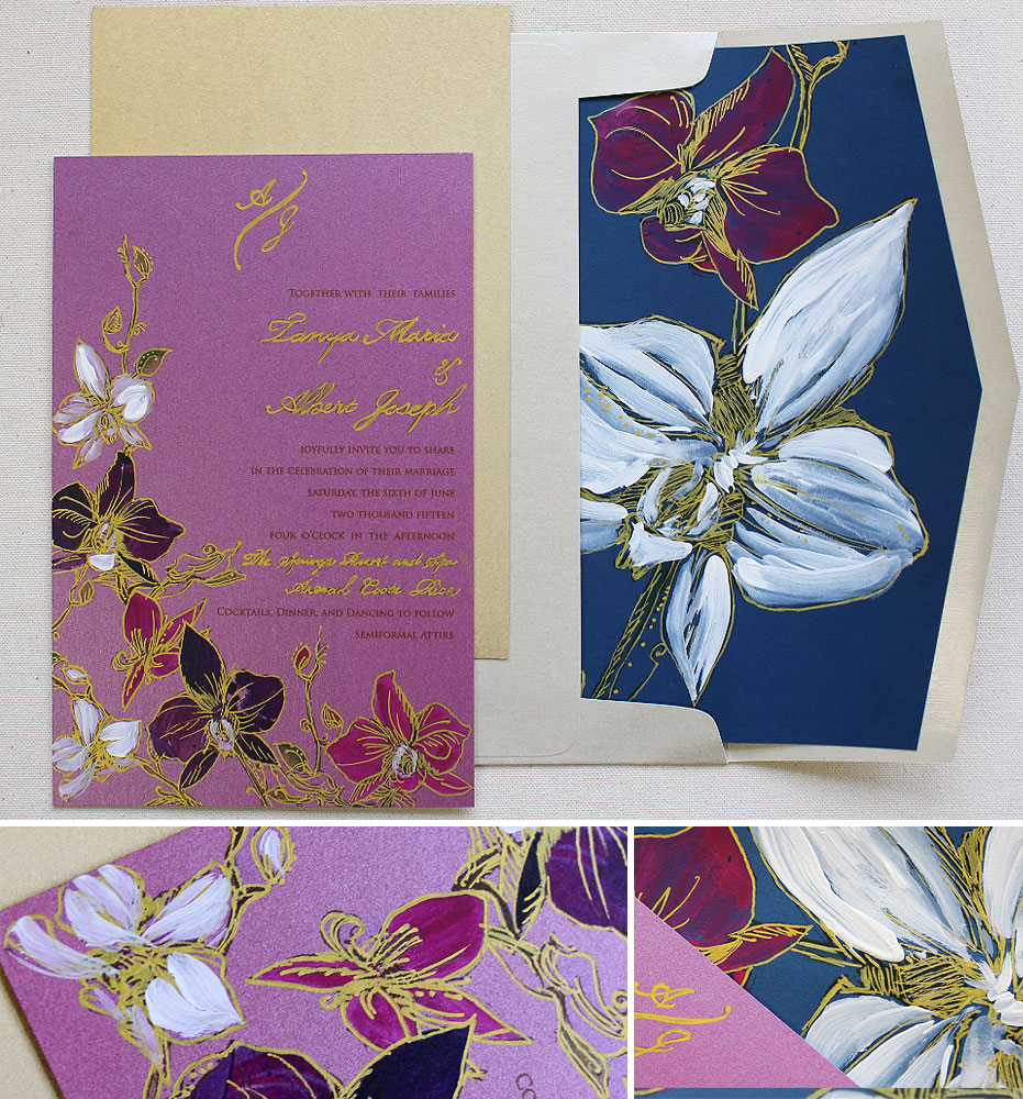 orchid-wedding-stationery