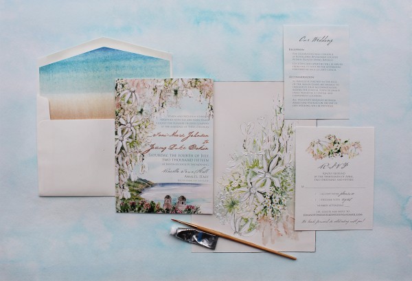 landscape-amalfi-coast-hand-painted-wedding-invitation