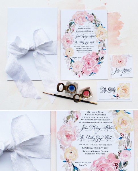 hand-painted-roses-wedding-invitation
