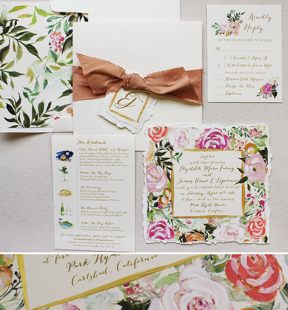 fruit-and-floral-wedding-invitation