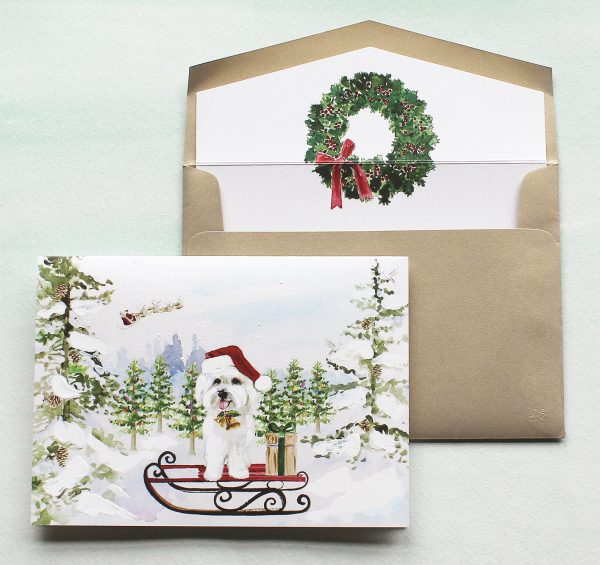 personalized-watercolor-Christmas-cards
