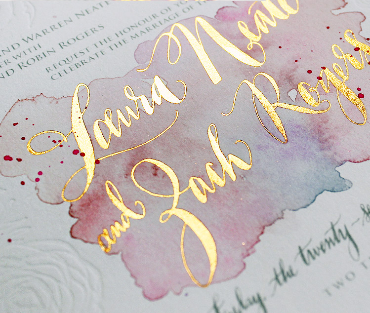 watercolor-foil-letterpress-wedding-invite