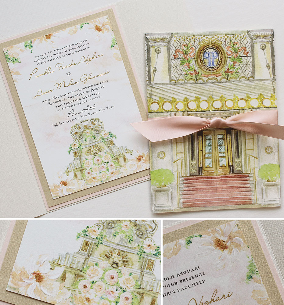 custom-illustated-wedding-invitation
