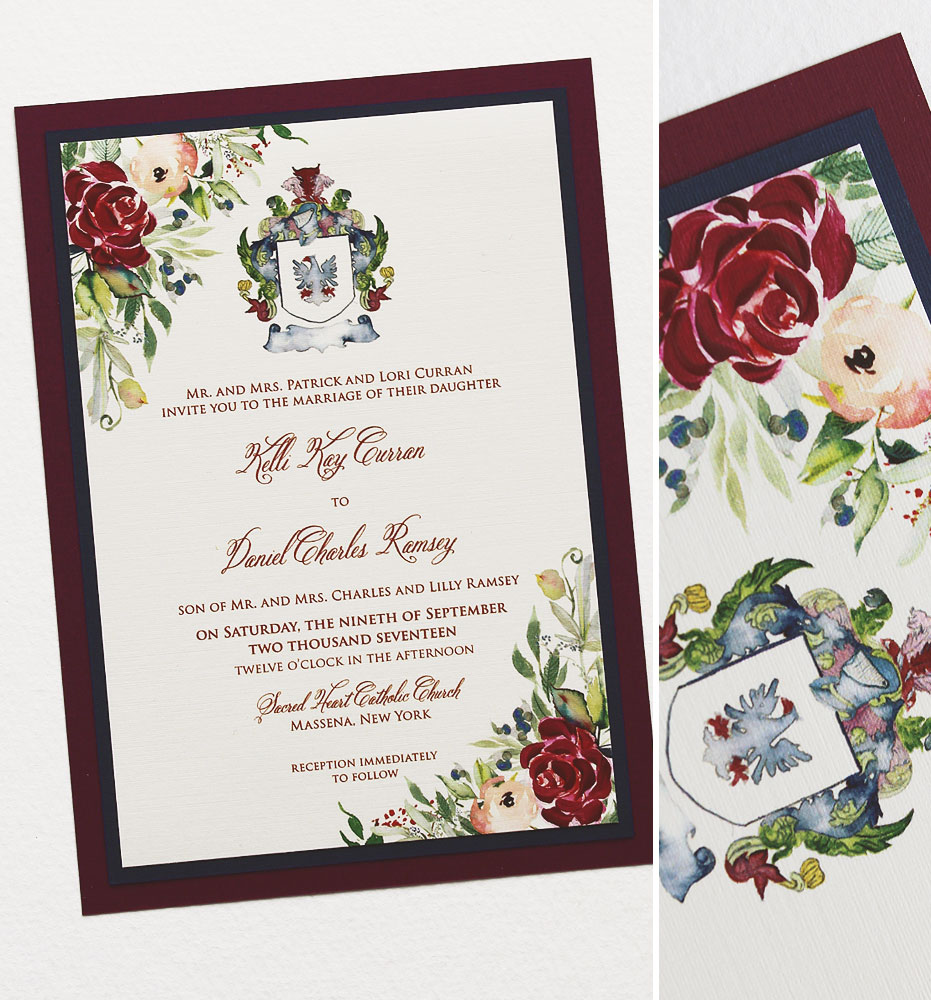watercolor-crest-wedding-stationery
