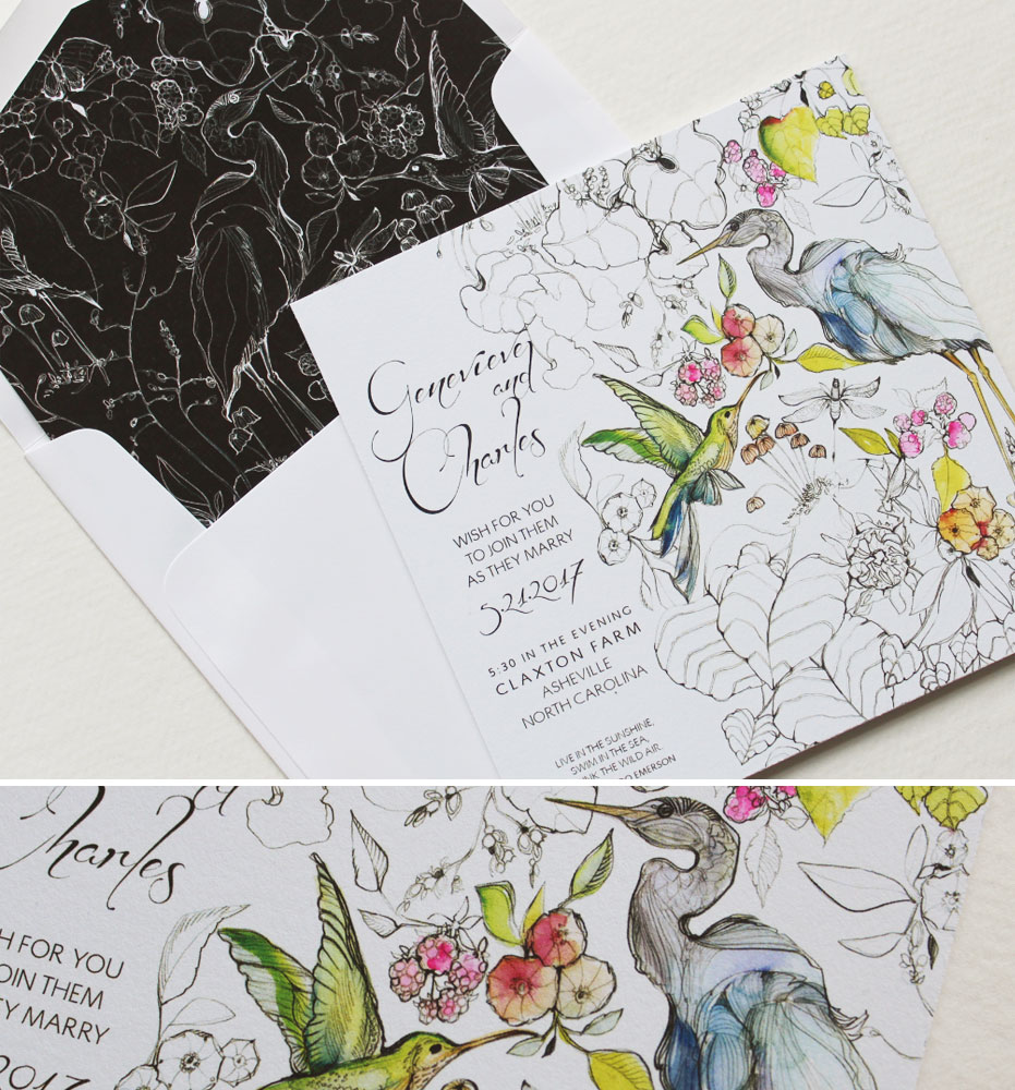 watercolor-woodland-wedding-invitations