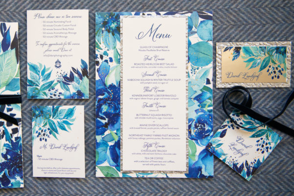 Hand Painted Luxury Stationery