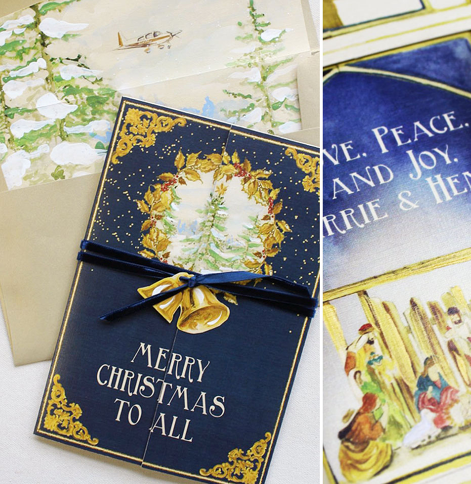 Watercolor Cards with Foil Touches: Illustrations by Kristy Rice (Other)