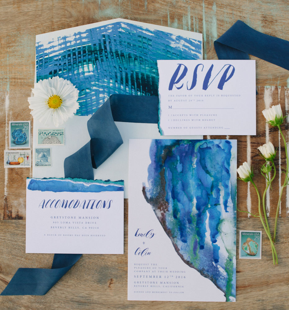 Indigo Blue Stationery at Estancia Culinaria