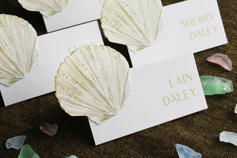 seashell-custom-place-cards