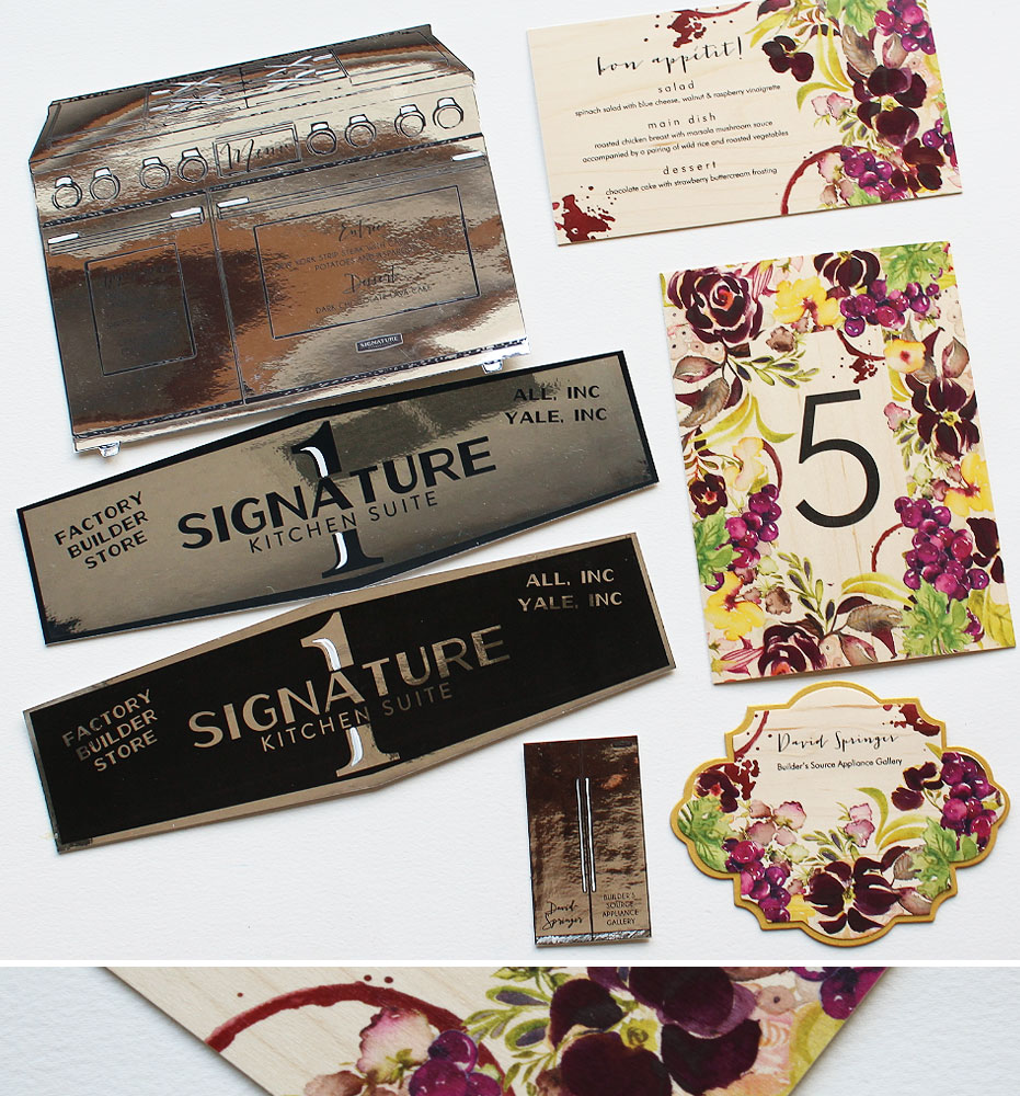 Watercolor Fall Floral Stationery