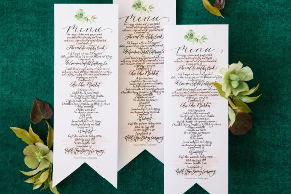 botanical-watercolor-wedding-menu