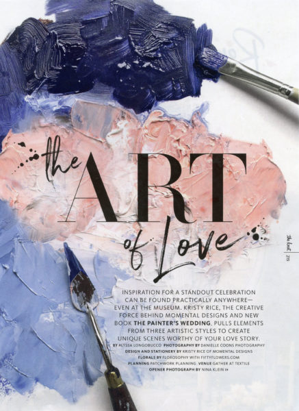The Art of Love Kristy Rice