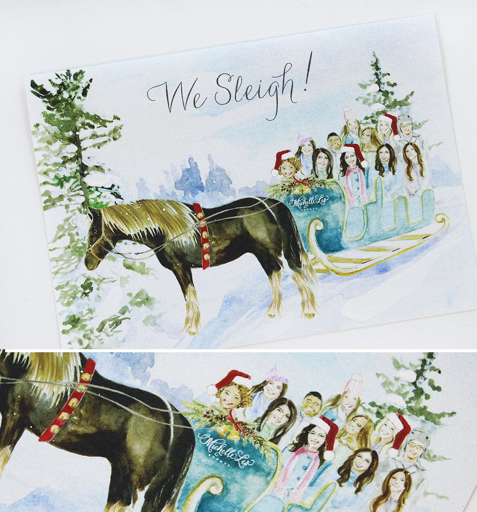 Custom Corporate Christmas Cards