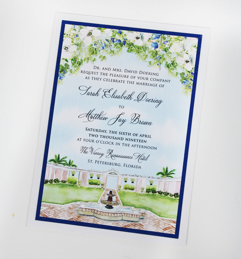 Florida Wedding Invitations