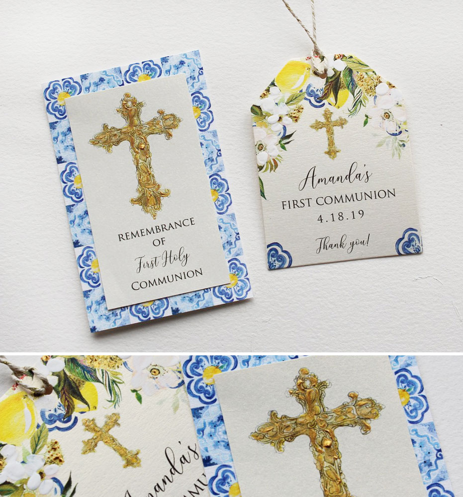 First Communion Stationery