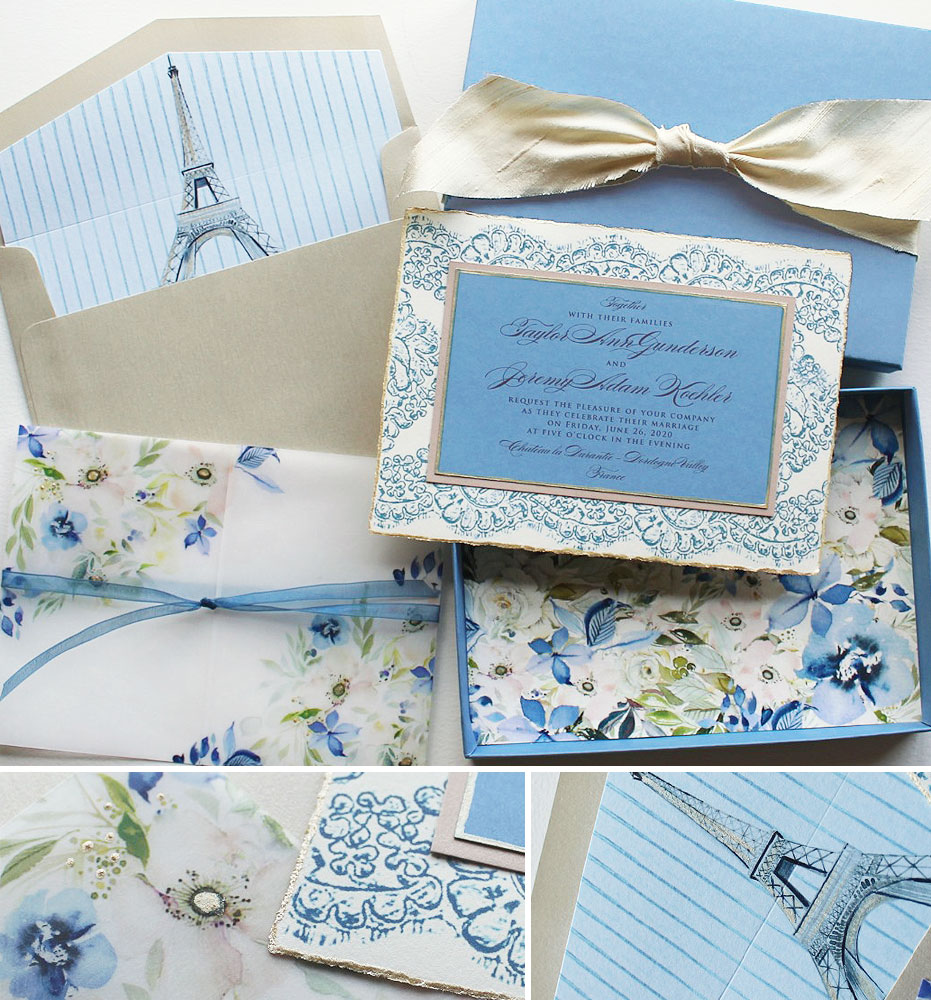 France Wedding Invitations