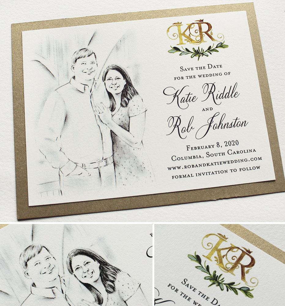 Low Country Wedding Invitations