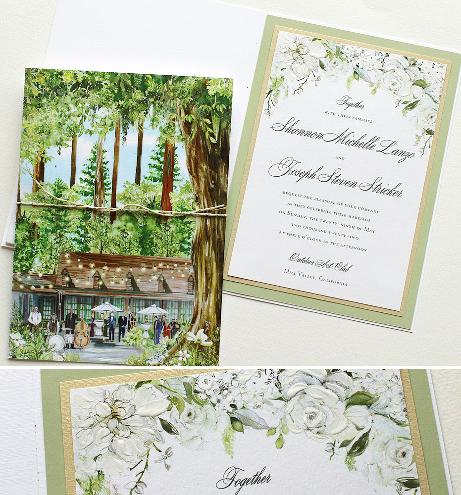 Forest Wedding Invitations