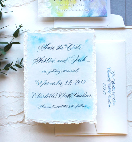 Watercolor Wedding Invitations