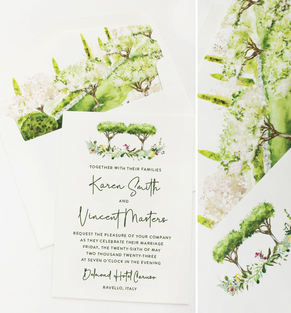 Olive Tree Wedding Invitations