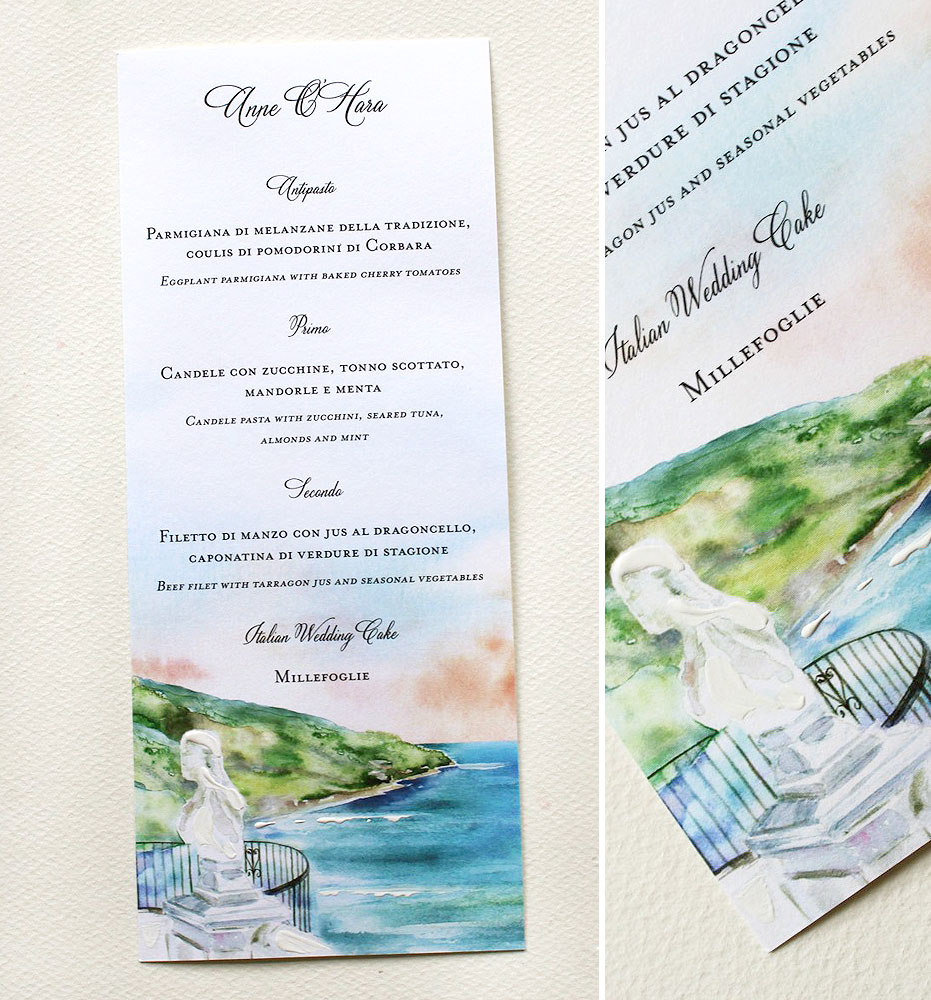 Italy Wedding Stationery