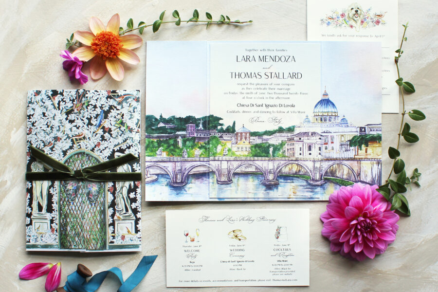 rome-wedding-invitation