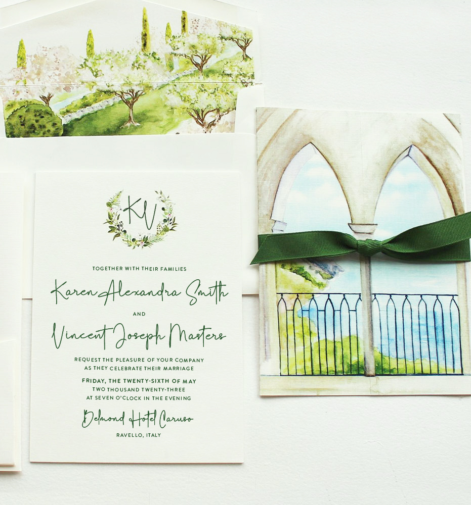 Olive Tree Wedding Invitations