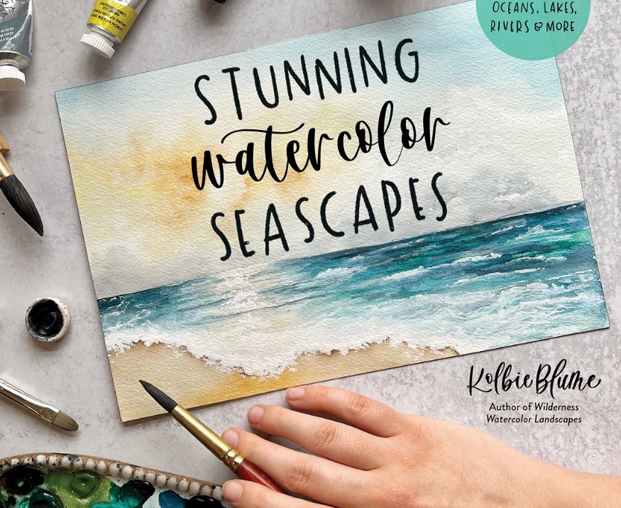 Watercolor Artist Holiday Gift Guide Seascape Painting How To Book 