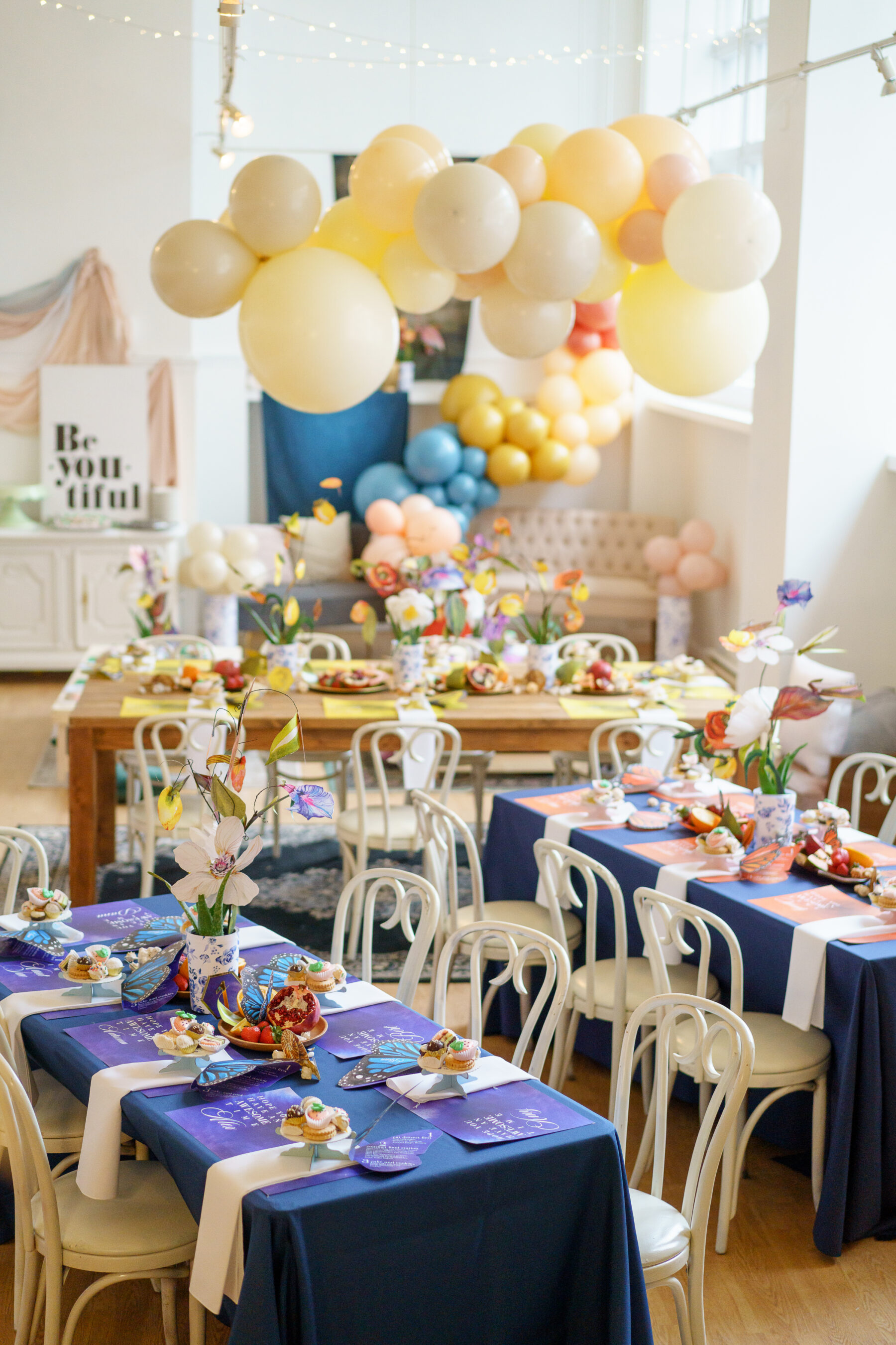 A Bas Meeuws Inspired Watercolor Floral Birthday Party 
