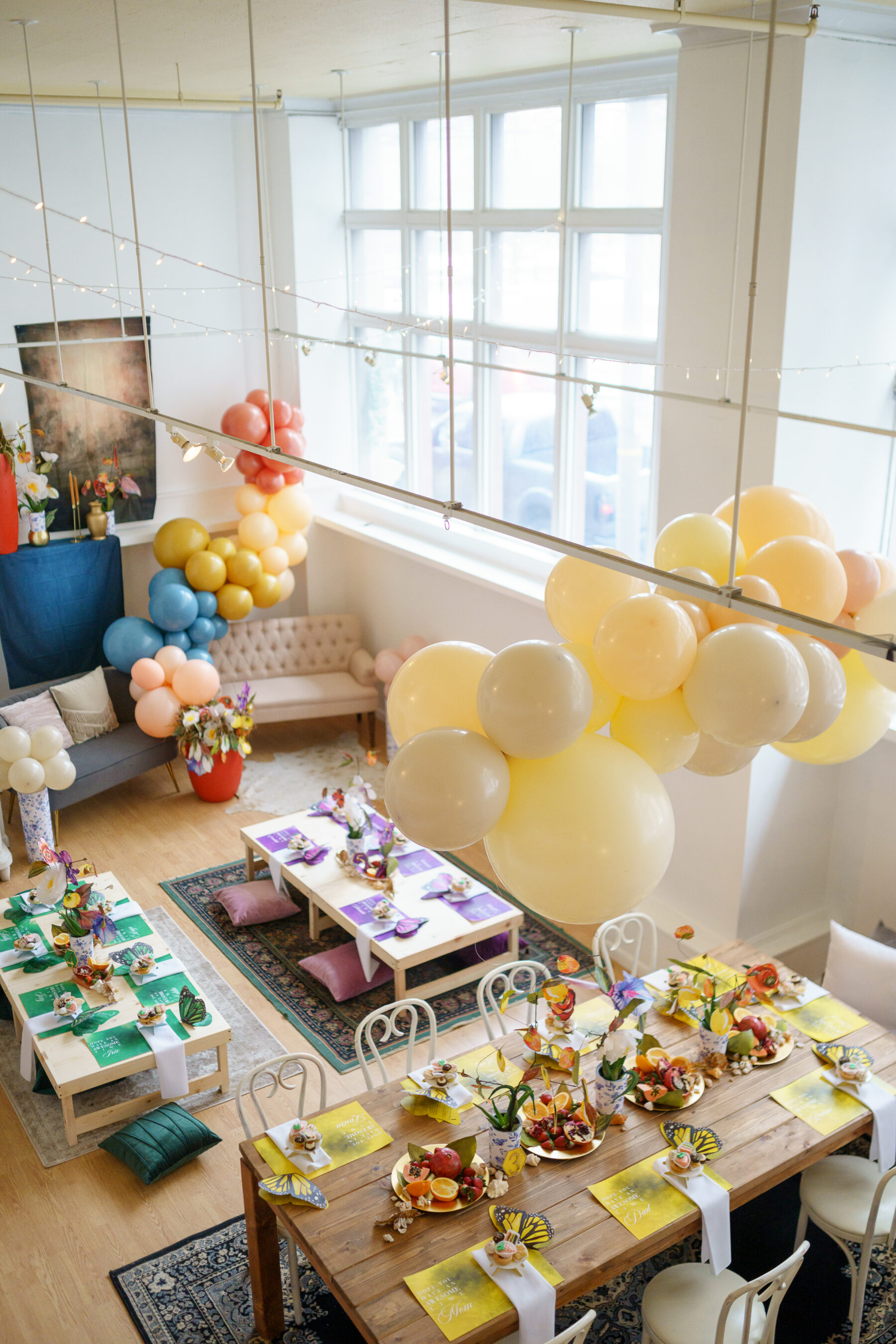 Colorful Second Birthday Party 