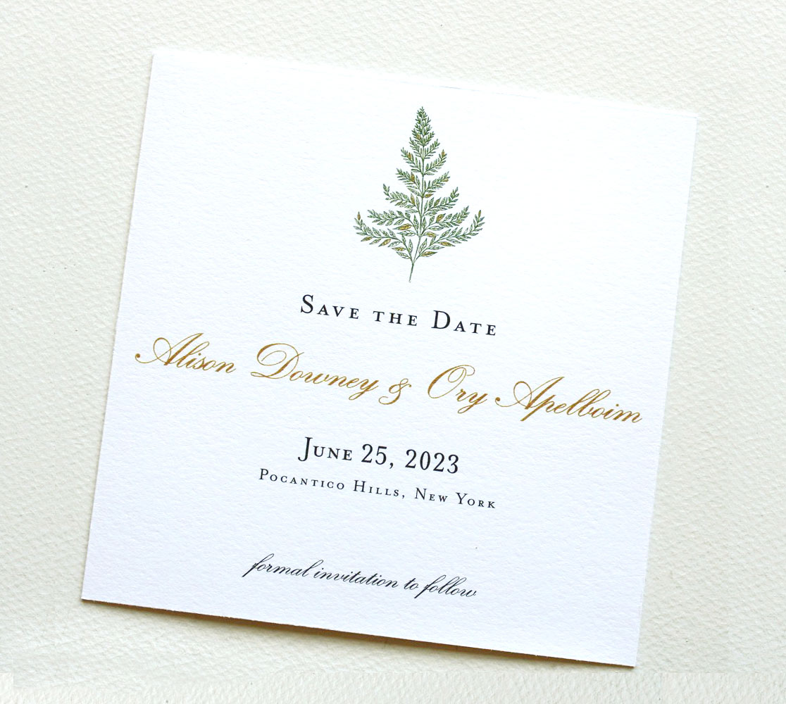 Simple Modern Save the Date