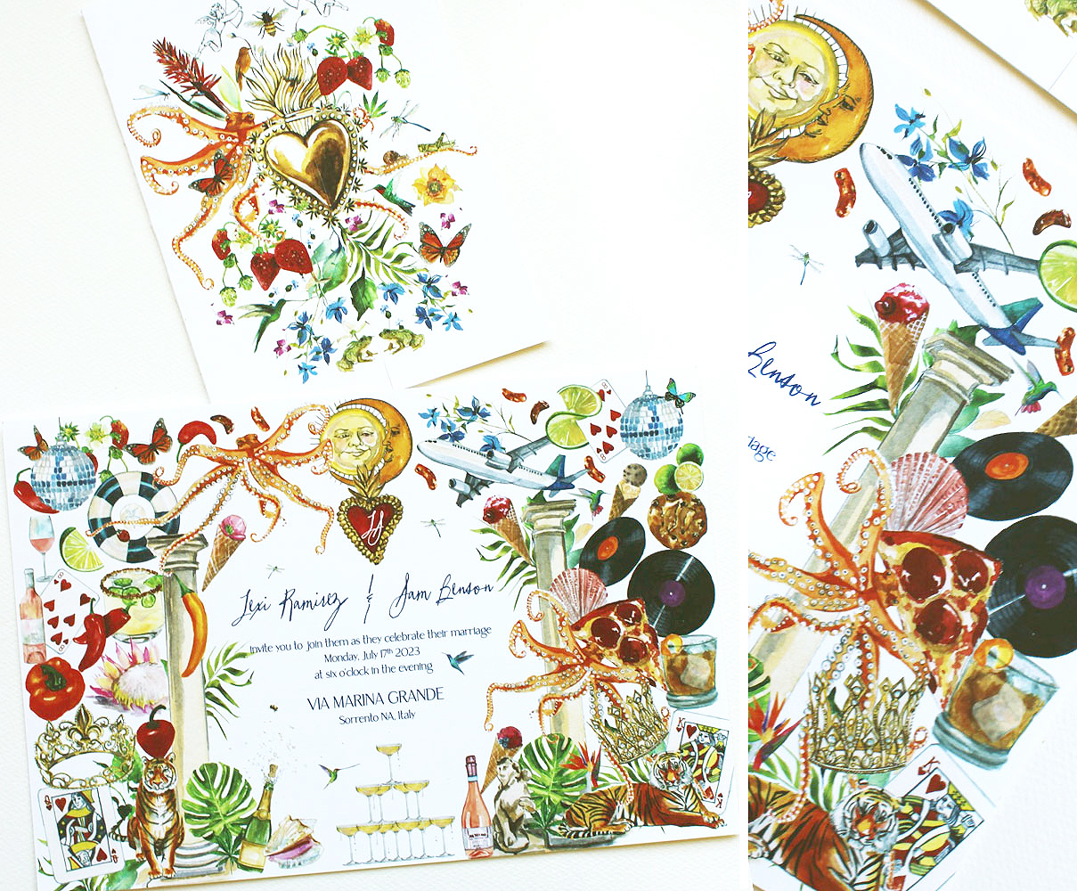 custom-illustrated-wedding-invitations