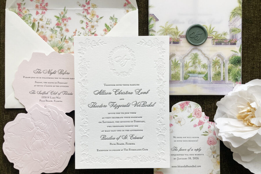 letterpress-luxury-florida-wedding-invitation