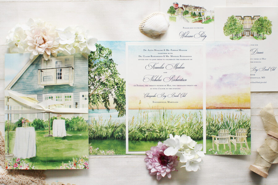 chesapeake-bay-beach-club-custom-wedding-invitations