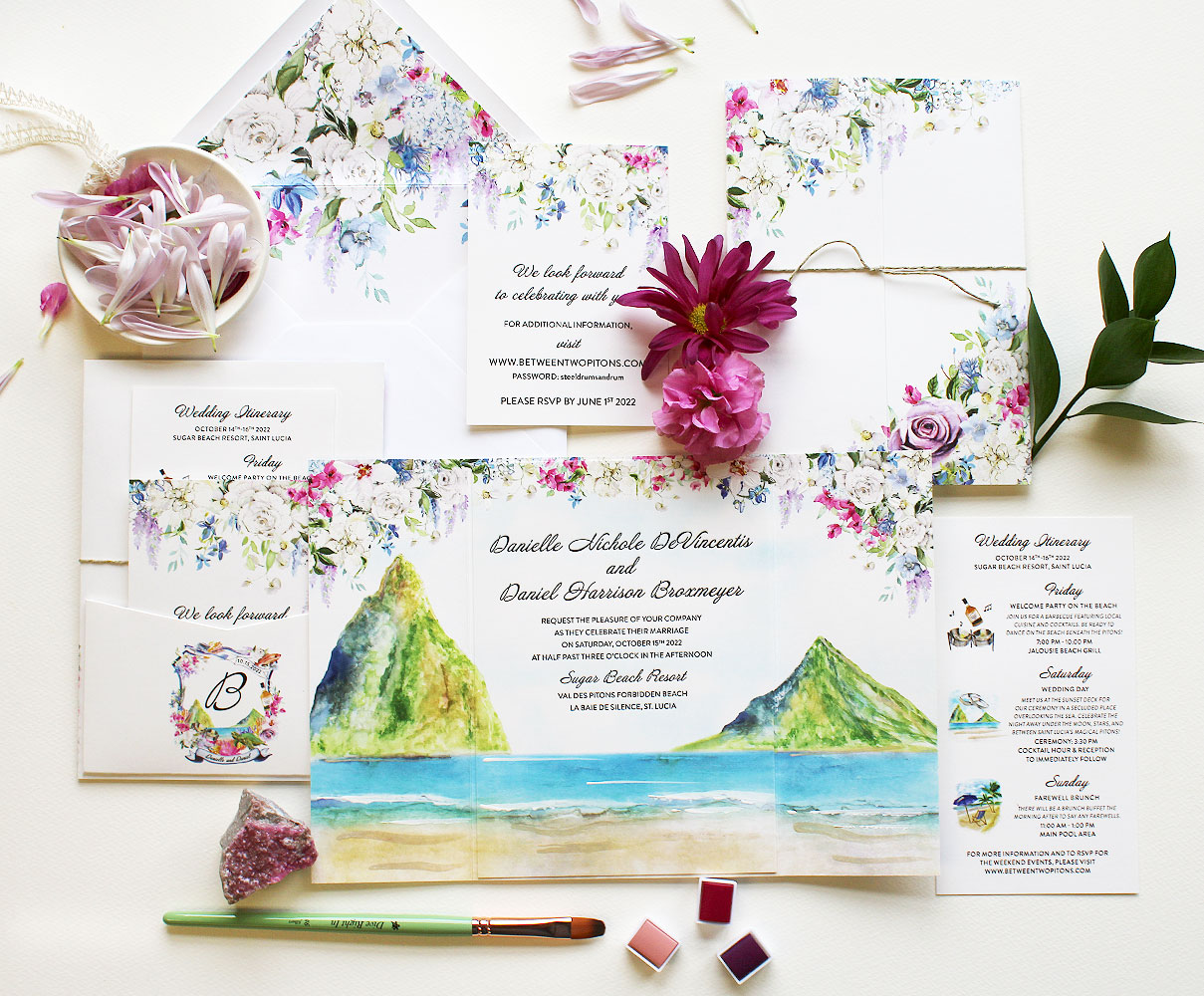 st-lucia-wedding-invitations