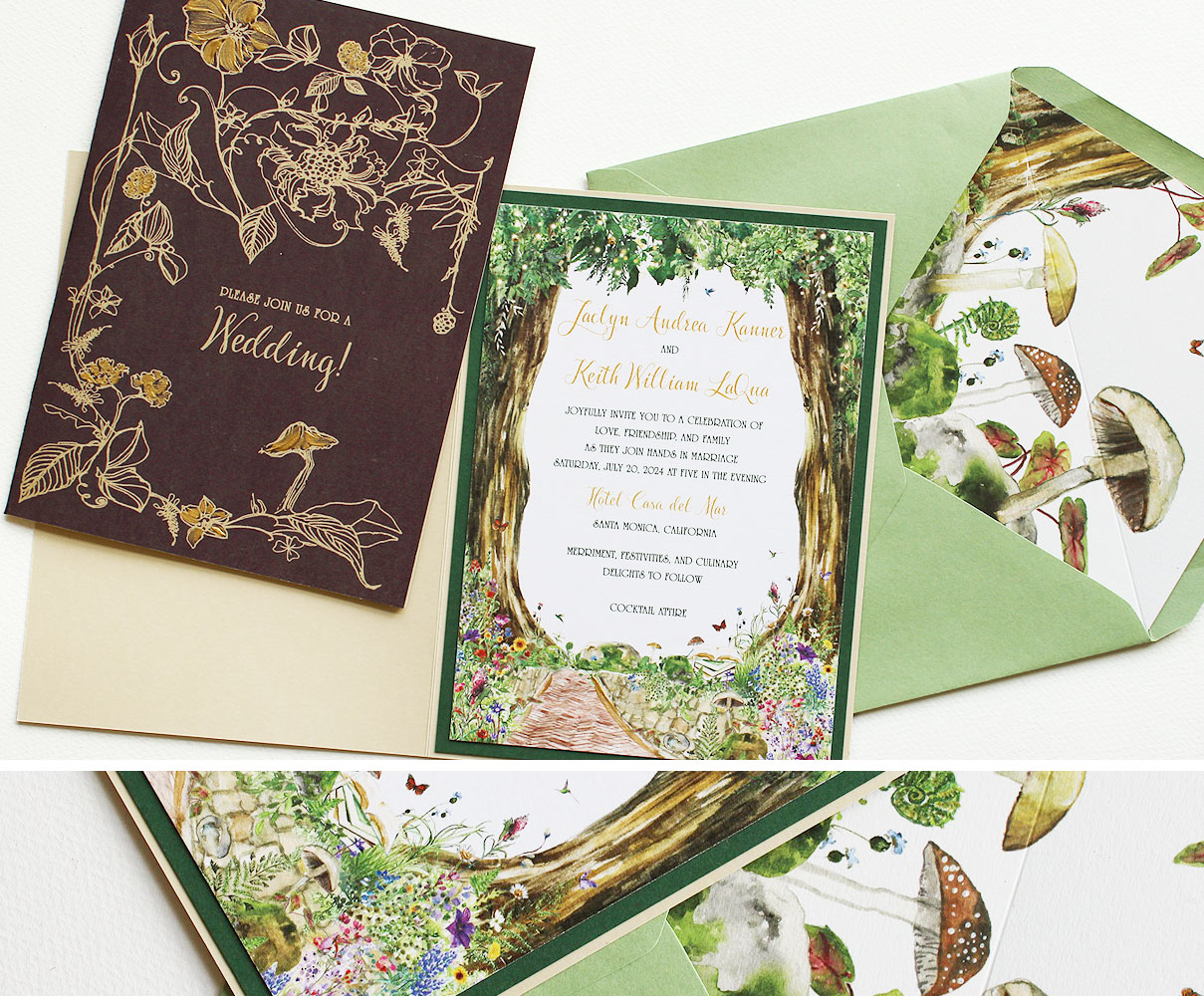 custom-watercolor-tree-wedding-invitations