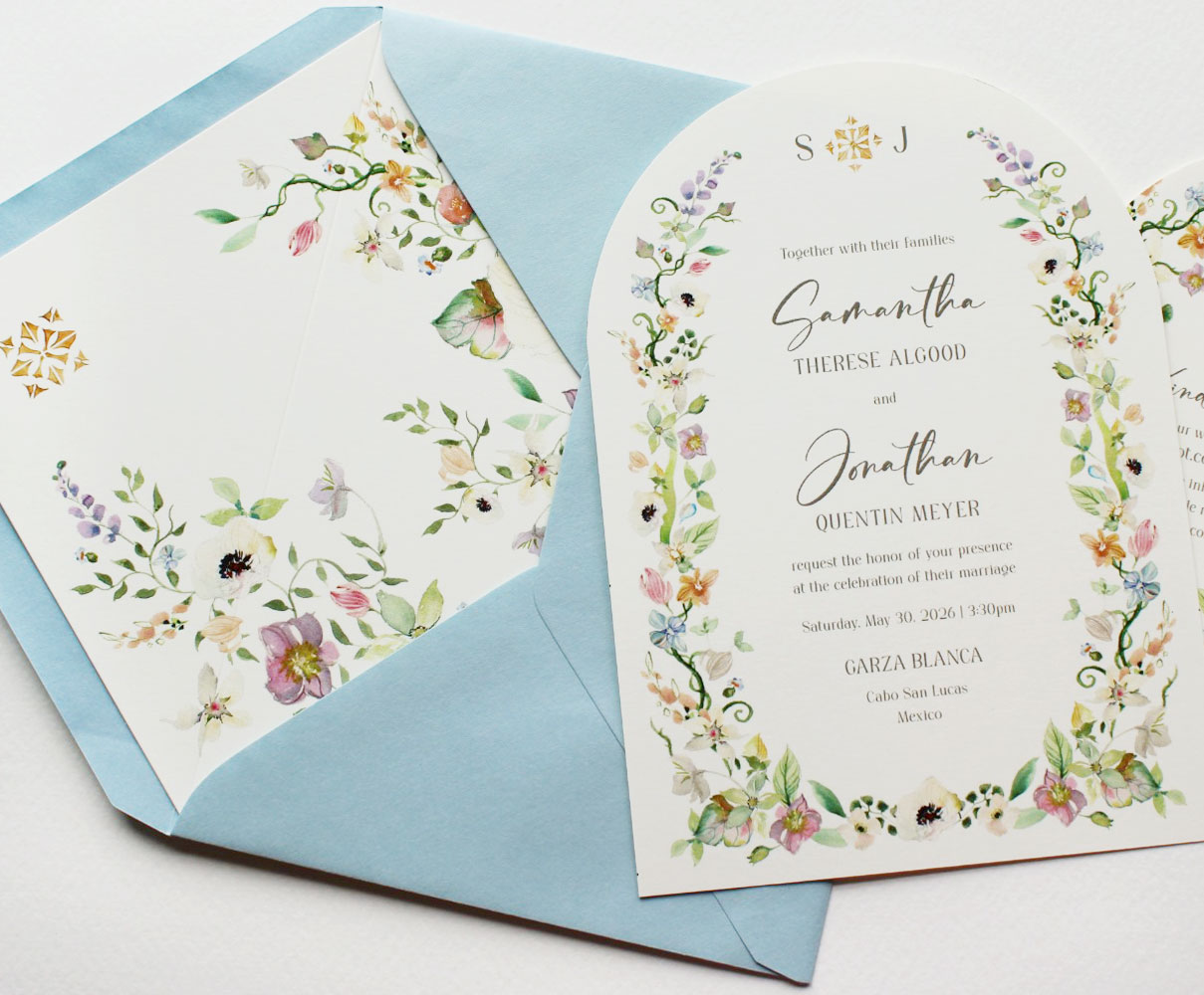 delicate-floral-border-mexico-wedding-invitation