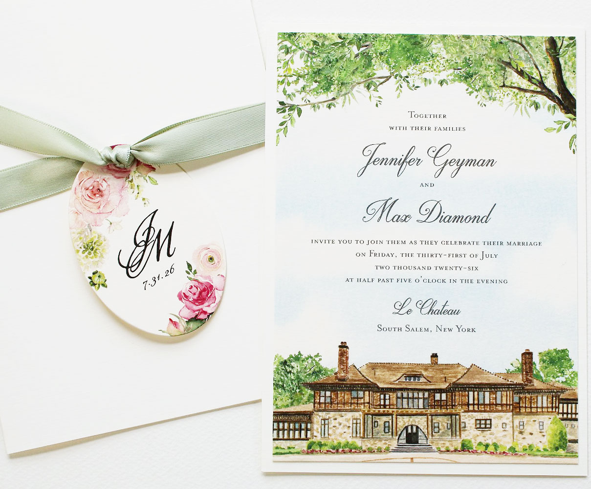 custom-venue-illustration-watercolor-wedding-invitation