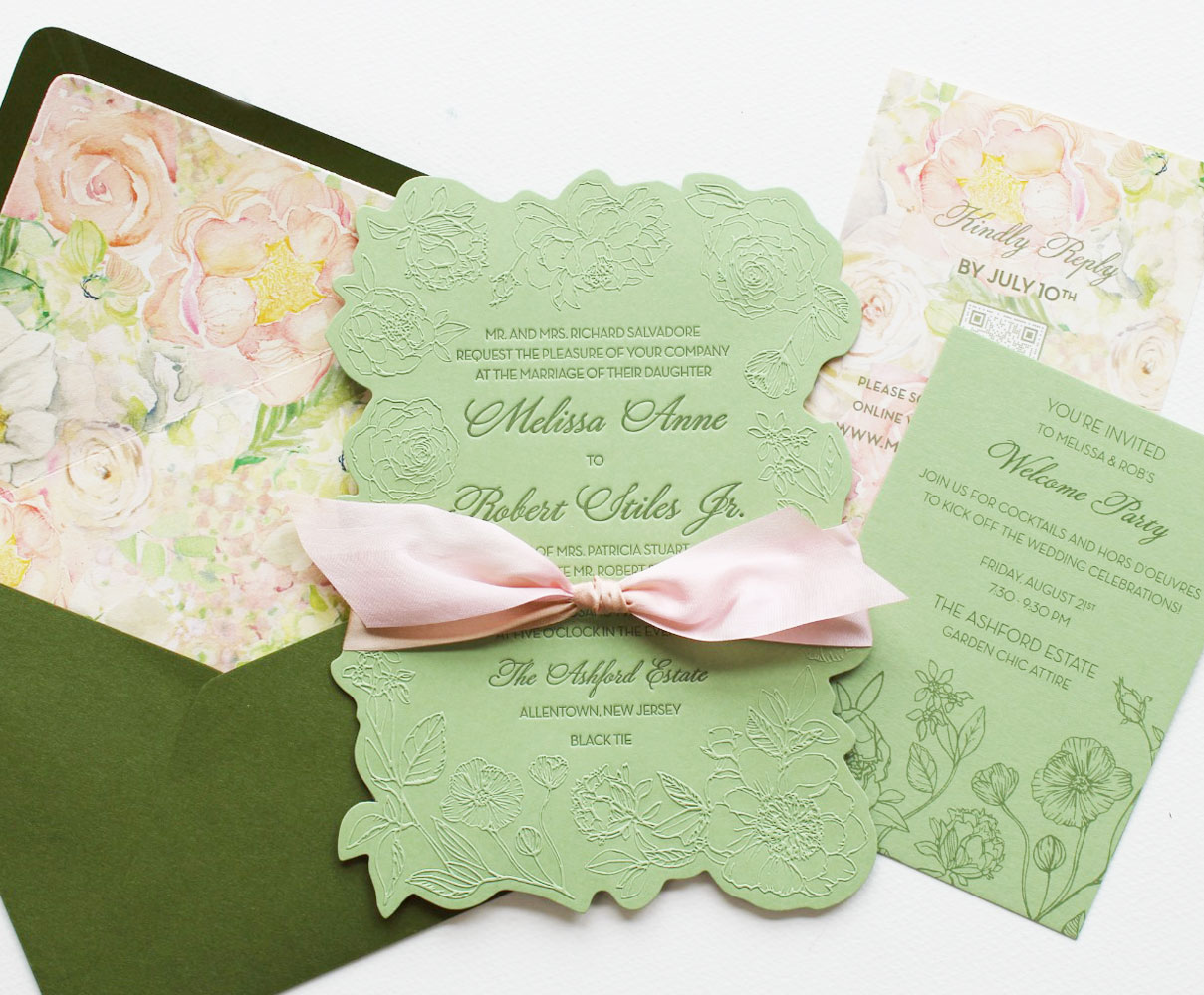 embossed-floral-wedding-invitation