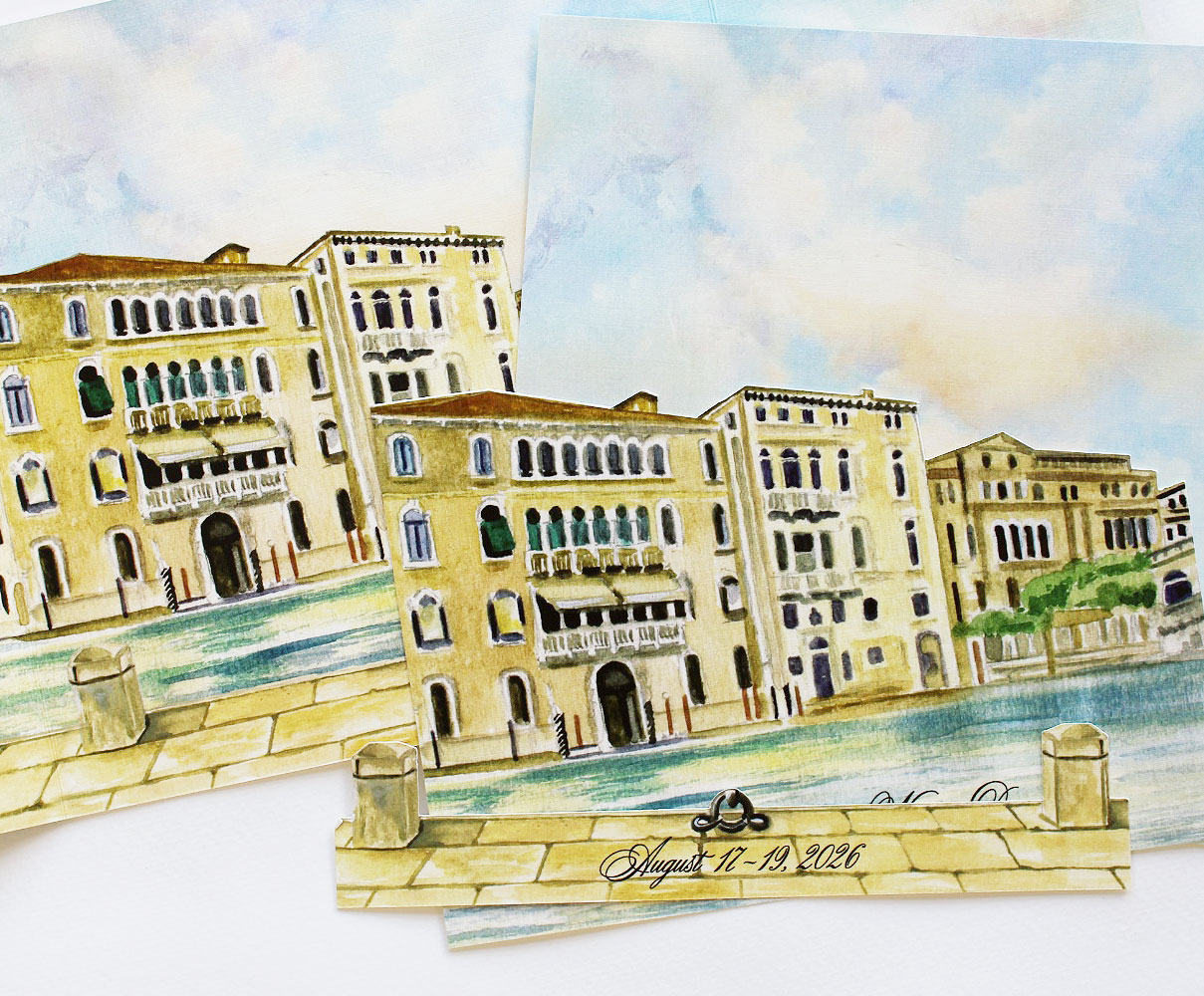 laser-cut-venice-wedding-itinerary