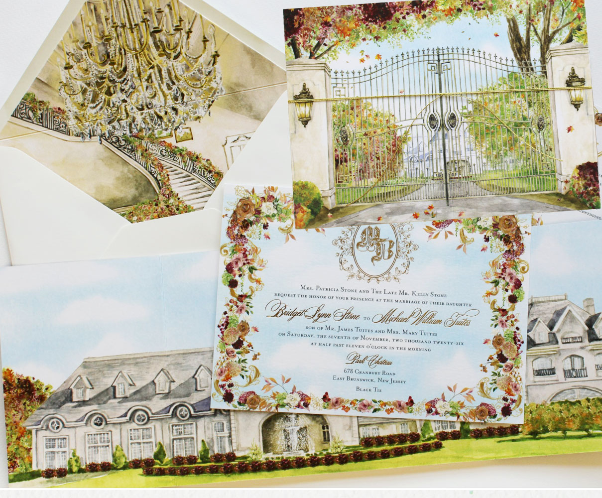 park-chateau-watercolor-autumn-wedding-invitations
